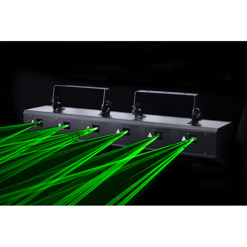 High Power 6eye 2W RGB Laser Animation Dmx Laser Beam Bar Stage Lighting 3d Laser Software With Beyong Control