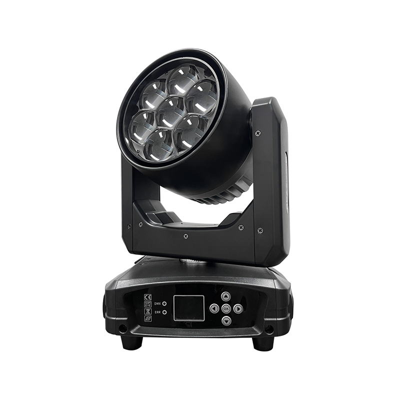 Night Club Wedding Light 7pcsx40W Led 4 In 1 RGBW Bee Eye Moving Head Wash Beam Disco Light With Ring 