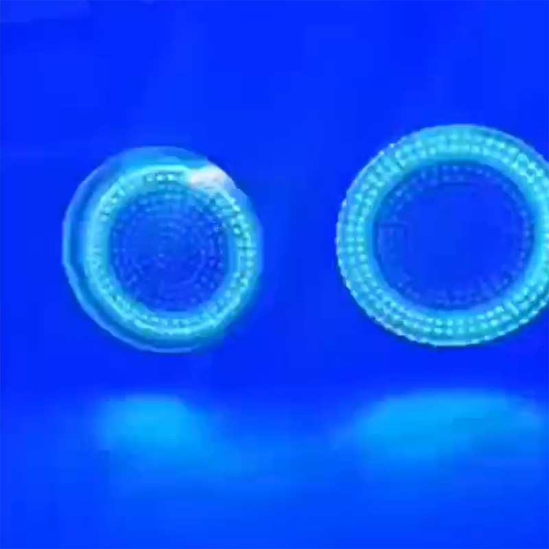 High Quality LED Circular Strobe Light RGBW Stage Background Exposure Flash Auto Mode Dmx DJ Equipment