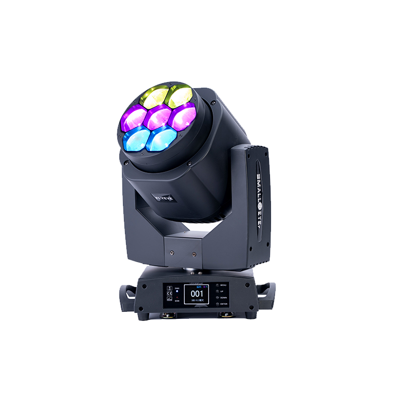 Direct deal china moving head light profession moving head light 7*15w Full color 4-in-1 stage pattern light