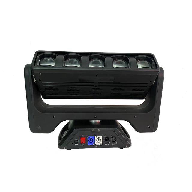 নতুন শৈলী 5*60W এটা সম্পূৰ্ণ ৰঙীন পোহৰত তিনিটা LED RGB শ্বেকিং হেড মেট্ৰিক্স লাইট ডাবল চাইডেড ব্লেড ফ'কাচিং মেট্ৰিক্স লাইট