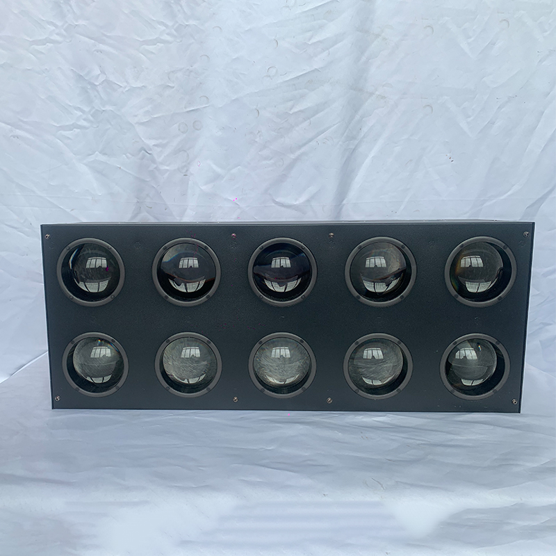 Direct deal 10 * 80W matrix light with auxiliary light LED point control beam Stage effect lights