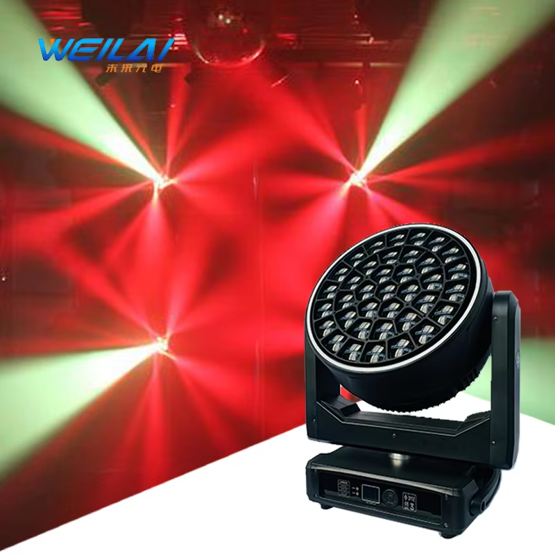 Wholesale Price 37*40w Rgbw Bee Eye Led Zoom Wash Moving Head Lights Bee Eye Led Moving Head Light Light for Stage Decoration