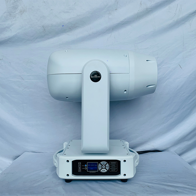 White Shell 400W LED Moving Head Pattern Light 3in1 BSW Wedding Performance Light CTO+CMY Beam Stage Light