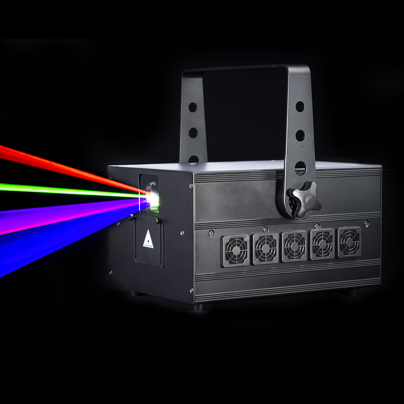 Factory Supply 5W 8W 10W RGB Animation Laser Light With Sd Card ILDA Dmx Connect DJ Light Club