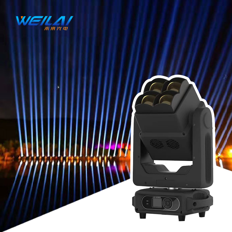 Factory supply 4X60W LED beam light Double sided infinite moving head light Stage lighting manufacturer