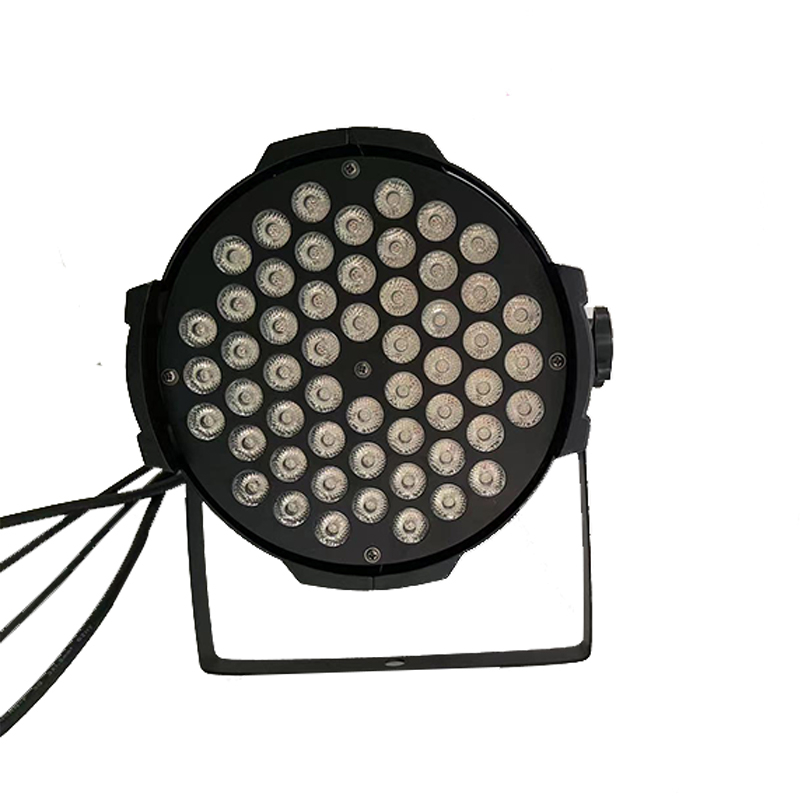 Factory direct supply 54 * 1W 3W LED full color RGB remote control par light Stage lighting LED par light