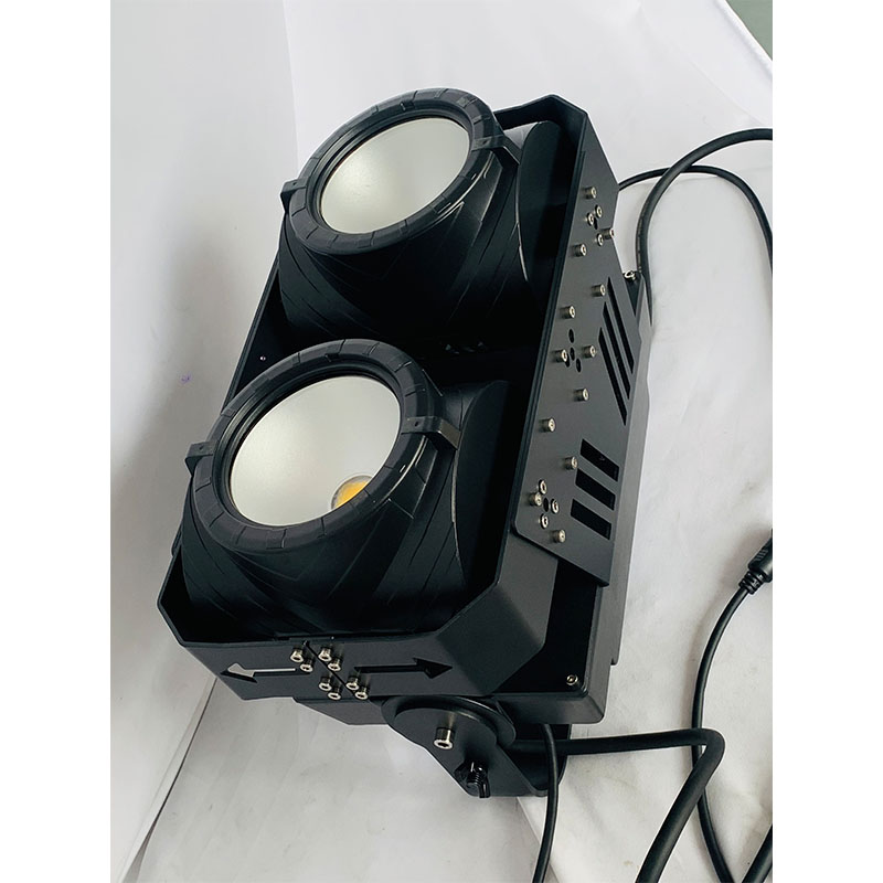 Quality Assurance 2-eye 100W audience lights Warm white dual color outdoor surface light LED Cob waterproof light