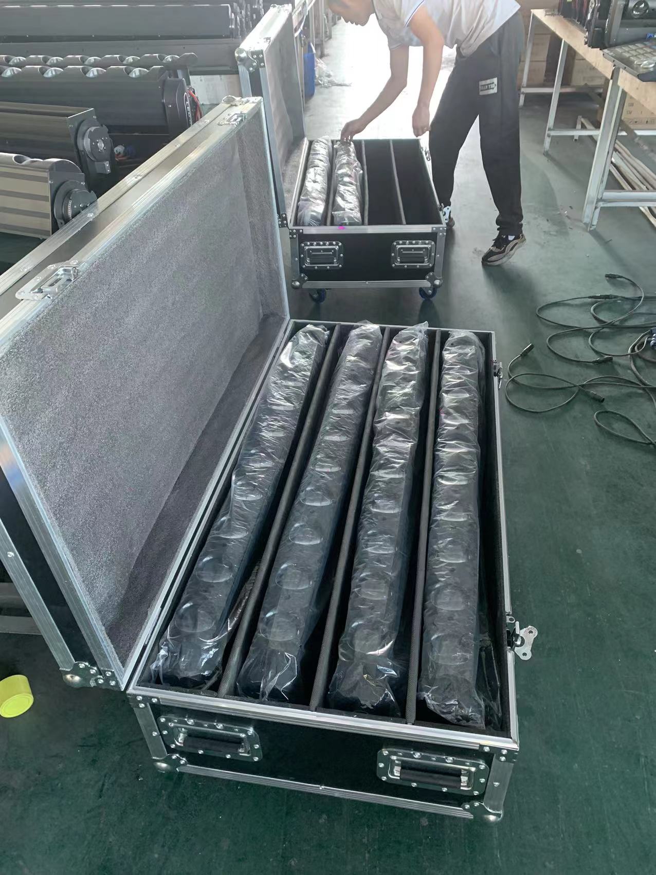 10x40w RGBW LED Matrix Beam Light Light 