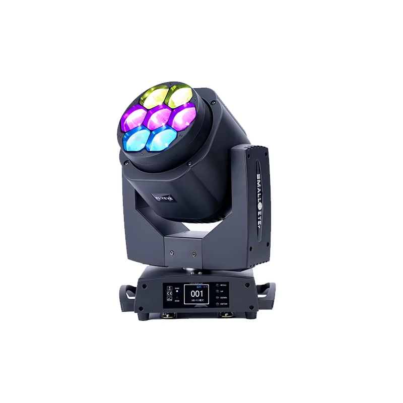 Direct Deal 7*15W Full-color 4-in-1 RGBW Focusing Lights Led Moving Head Light Stage Effect Stage Light