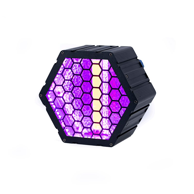 Factory Direct Sale Mini 1*60W LED RGB Pixel Retro Light Spliced Stage Background Light