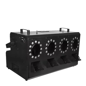 Wholesale price 48 * 3W LED smoke bubble machine Portable stage equipment Full color RGBW bubble machine