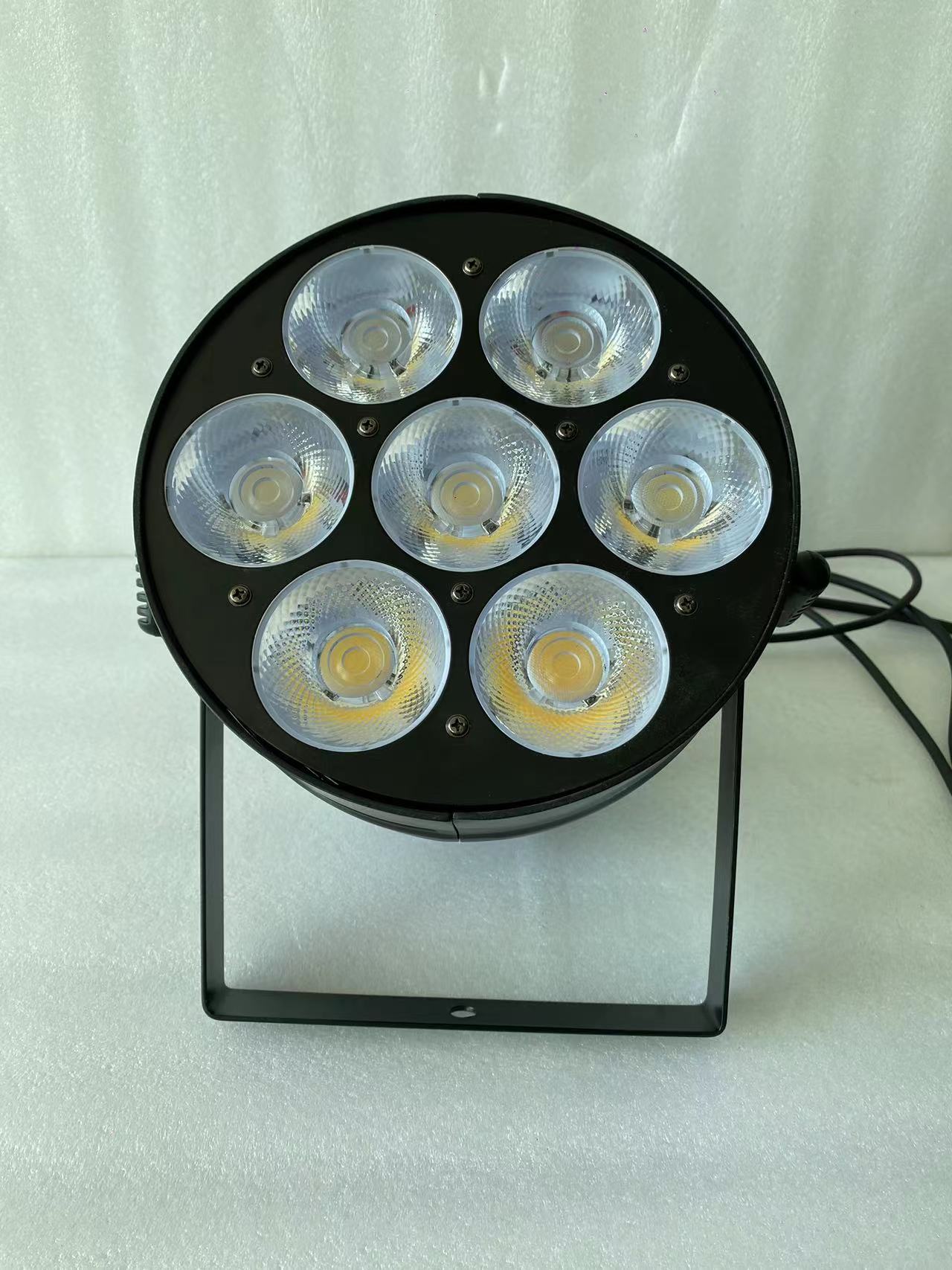 High power 7*50W LED COB Dual color warm white gloss par light stage lights led par light 400w