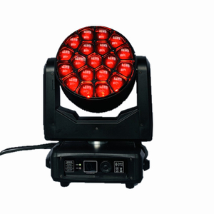 Professional led 19*30W 40W led wash light stage show light effect big bee eye zoom moving head dmx512 lighting event club