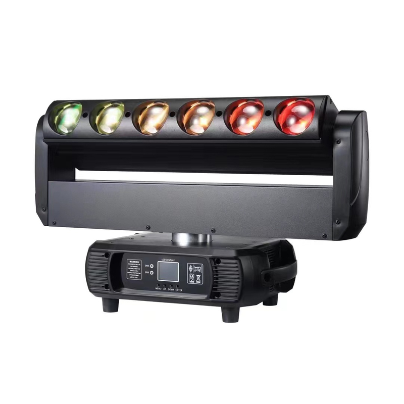 New arrive 6pcsx40W full color rgbw 4 in 1 led matrix light led matrix moving head light stage light