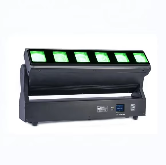 6x40w Beam Moving Head Light Dmx Matrix Rgbw Pixel Beam Zoom Wash Led Bar light