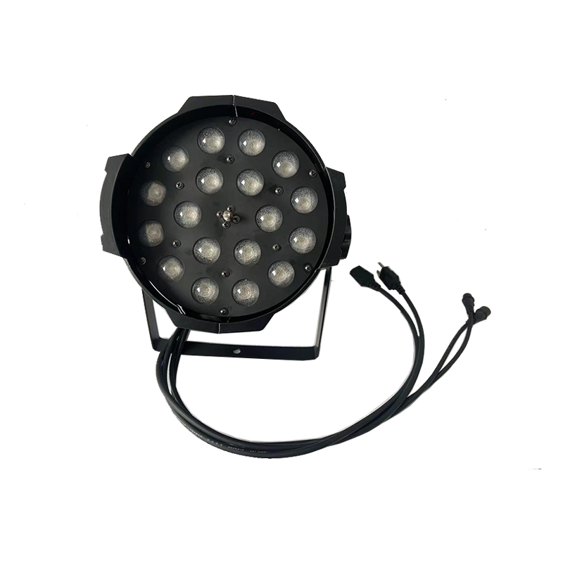 Factory Wholesale Price 18*10W Full-color 4-in-1 6-in-1 Focusing Par Light RGBWY+UV Zoom Dyeing Light Stage LED Effect Light