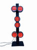 Professional Dj Equipment 6*60W LED Rgbw Pixel Rotation Retro Dmx Stage Lighting for Wedding Show Night Club 