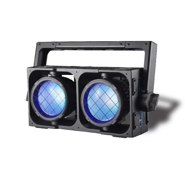 IP65 4*100W LED Doble Color 5 en 1 RGBWA Iluminación de escenario de disco impermeable para el espectáculo de bodas al aire libre 