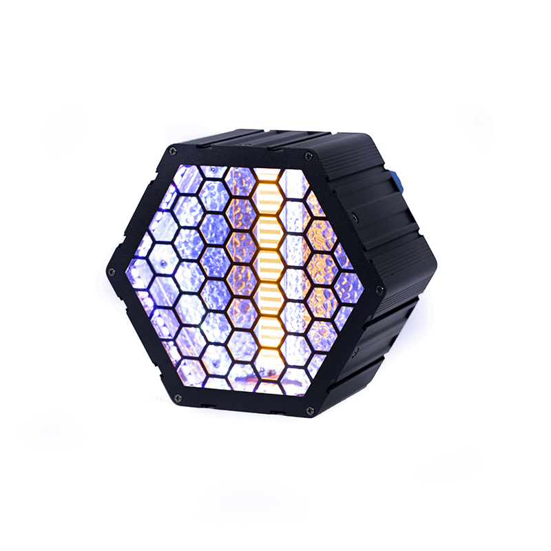 Factory Direct Sale Mini 1*60W LED RGB Pixel Retro Light Spliced Stage Background Light