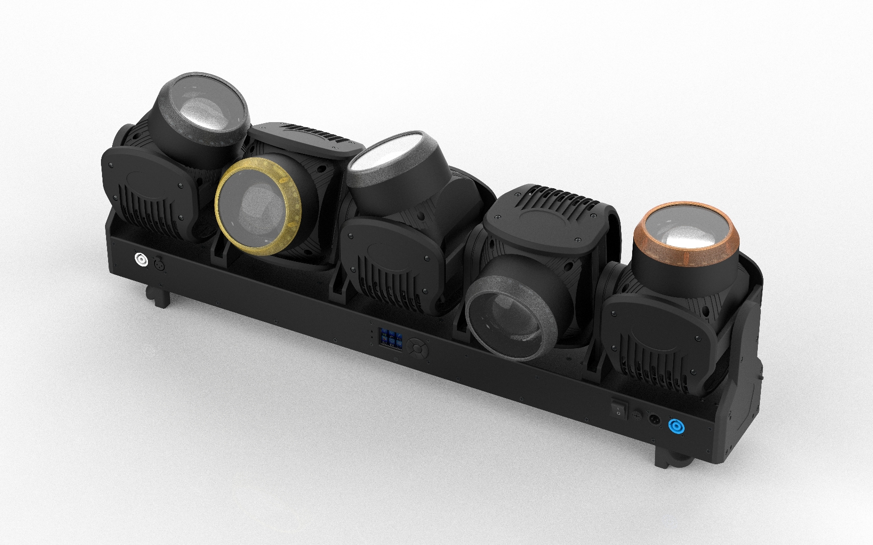 High Brightness 5*120W LED RGBW 4 in 1 Matrix Beam Bar Dmx Stage Lighting for Ktv Bar 
