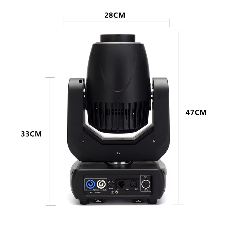 锋利的光束效果和显着的洗涤效果150W LED移动头部光束点灯