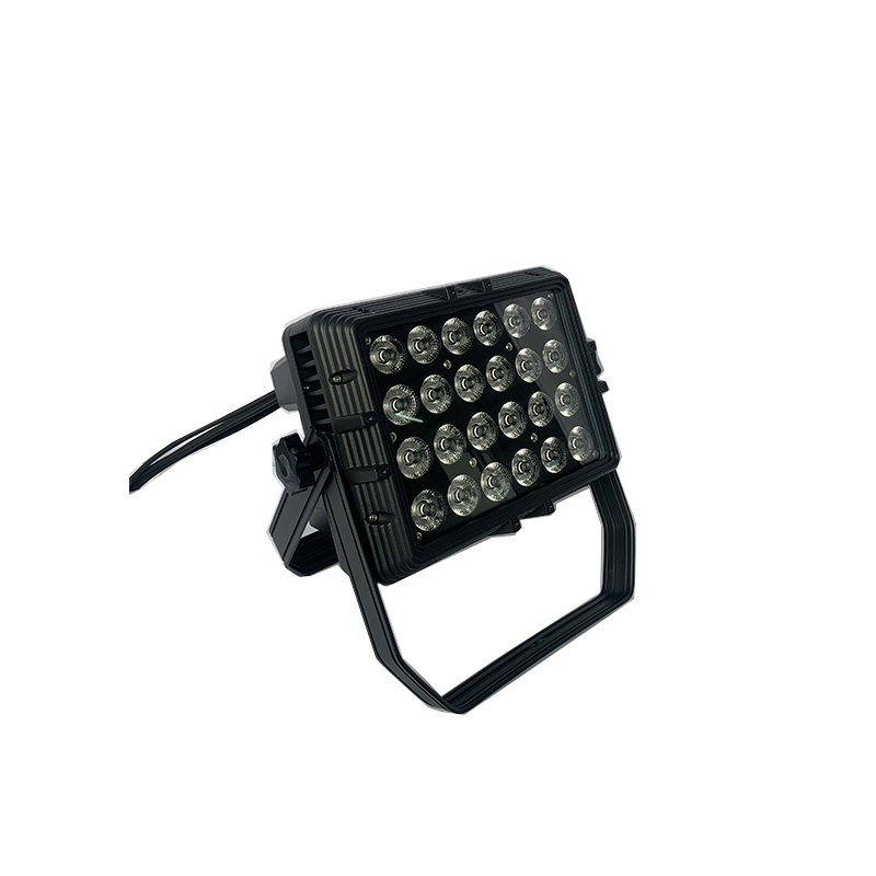 Quality Assurance 24 * 10W LED Outdoor Waterproof Floodlight Stage Background Wash Light Full Color 4-in-1 Wash Light