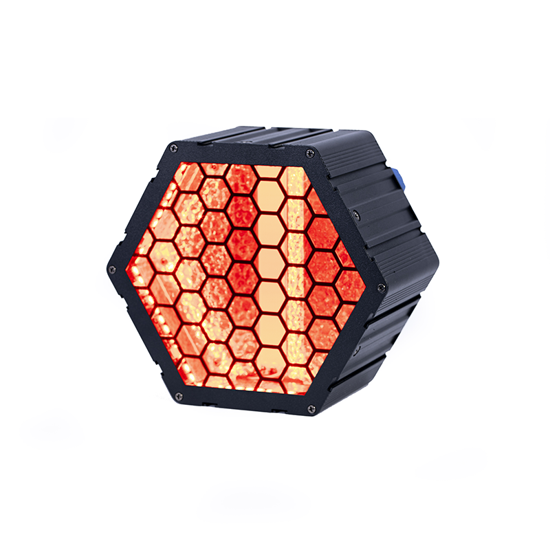 Factory Direct Sale Mini 1*60W LED RGB Pixel Retro Light Spliced Stage Background Light