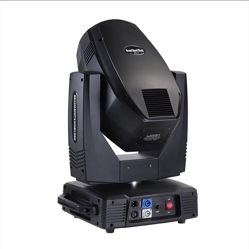 Stage show light effect 350W 17R 3 IN 1 beam wash spot moving head light