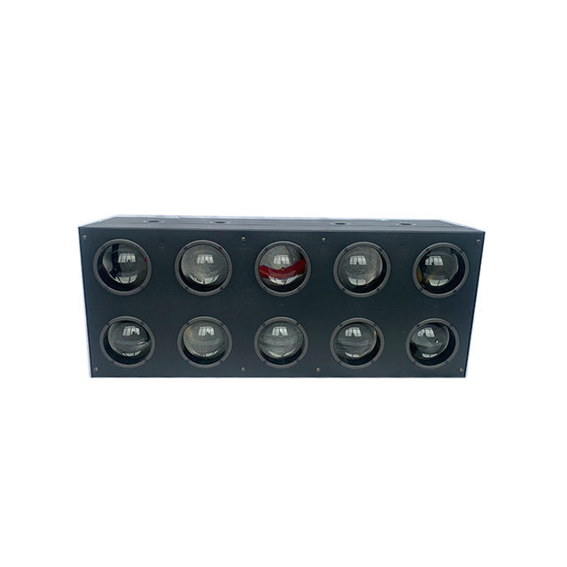 Direct deal 10 * 80W matrix light with auxiliary light LED point control beam Stage effect lights